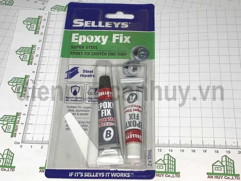 Keo AB dán sắt hai thành phần vỉ trắng đục 10ml