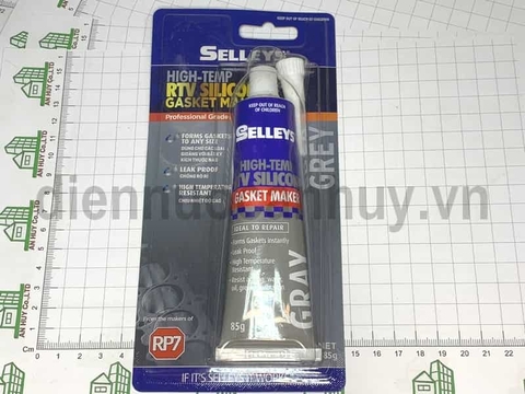 Keo chịu nhiệt tạo gioăng Selley xám 85g 343 độ C