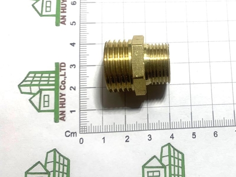 Kép đồng ren ngoài 1/4 inch - 1/4 inch (13mm-13 mm)