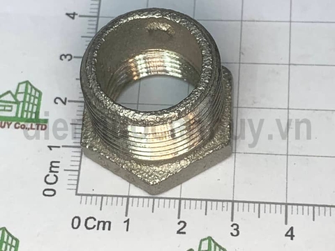 Lơ thu inox đúc ống DN20-15 ren 25-20mm (3/4-1/2inch)