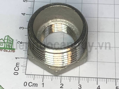 Lơ thu inox đúc ống DN25-15 ren 33-20mm (1-1/2inch)