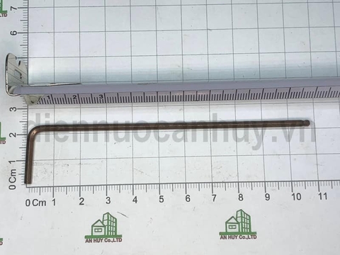 Lục giác đen 2.5mm dài 12cm