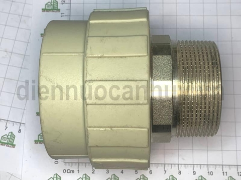 Măng sông ren ngoài Tiền Phong PPR 63-2 inch