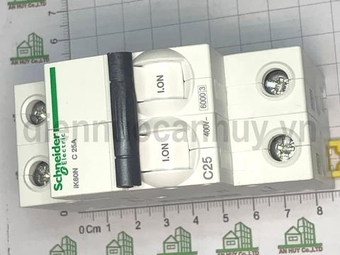 MCB đôi A9K27225 2P25A 6kA Schneider