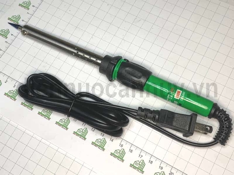 Mỏ hàn nhiệt Berrylion 031401100 công suất 100W. Máy hàn chì nung trong (Internal Heating) lên nhiệt nhanh, hàn mạch điện tử