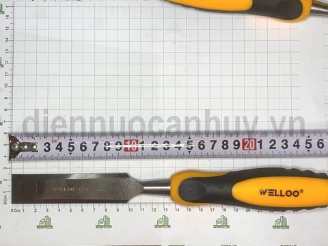 Mũi đục cao cấp Welloo lưỡi thẳng 25mm
