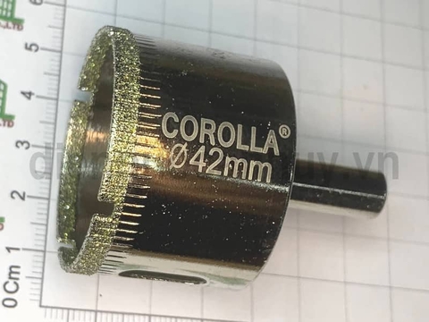 Mũi khoan kính corolla phi 42