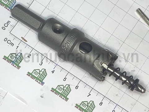 Mũi khoét inox, sắt phi 22 Berrylion
