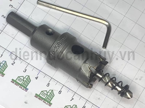 Mũi khoét inox, sắt phi 25 Berrylion