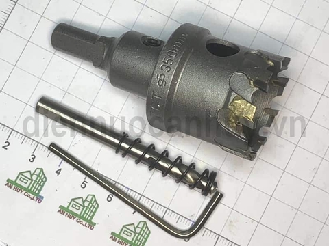 Mũi khoét sắt 35 xanh Berrylion