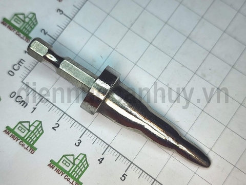 Mũi Nong Ống Đồng 3in1 (6-10-12mm) Chân Lục Giác. Đầu Nong Ống Nhiệt Gắn Máy Khoan Làm Loe Ống Ga Điều Hòa