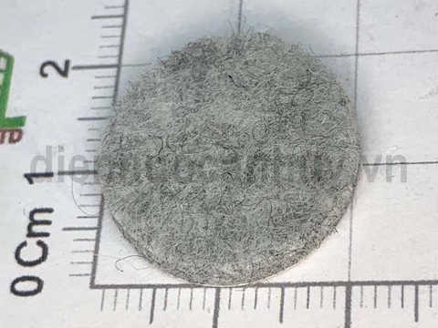 Nỉ kê chân bàn tròn phi 20 xám