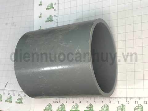 Nối thẳng trơn nhựa PVC Tiền Phong măng sông 76