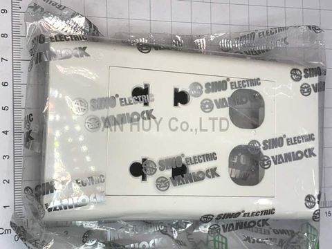 Ổ cắm SINO đôi 2 chấu 2 lỗ S18U2XX