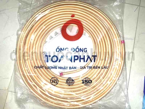 Ống đồng 12.7x0.71 Toàn Phát
