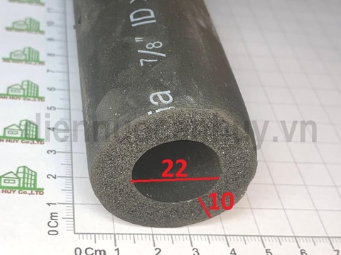 Ống bảo ôn cách nhiệt Superlon phi 22 dầy 10 (22x10)