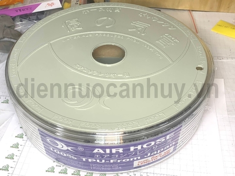 Ống khí nén nhật xịn TPU OK Japan nhật 8x5 mm trong suốt