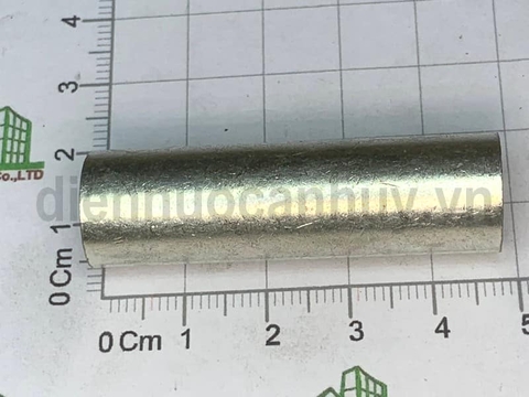 Ống nối dây điện cos ống thẳng đồng mạ L70mm