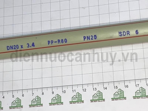 Ống PPR 20 PN20 (nóng) Tiền Phong