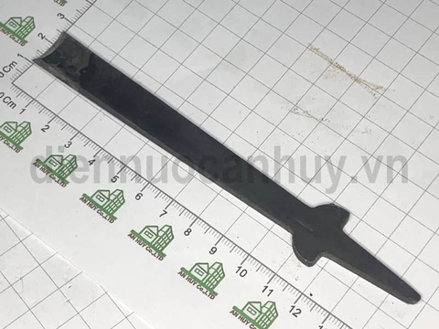 Đục tràng 5cm lưỡi thẳng, sắt đen