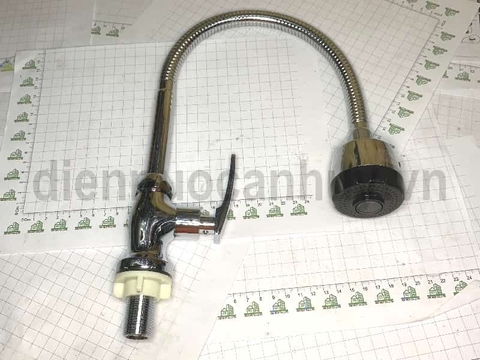 Vòi chậu rửa bát đơn chậu mềm AG142 august