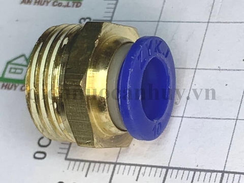 Đầu Nối Khí Ống 10 Ren 21  (10-1/2)