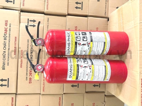 Bình chữa cháy xách tay 4 kg MFZL4