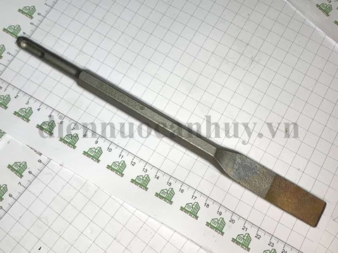 Mũi phá tường gạch Berrylion 14x250mm - dùng làm bẳng bề mặt - đầu dẹt