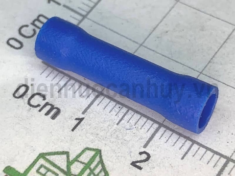 Cốt ống nối thẳng bọc nhựa 2.5 xanh dương (1000 cái/túi)