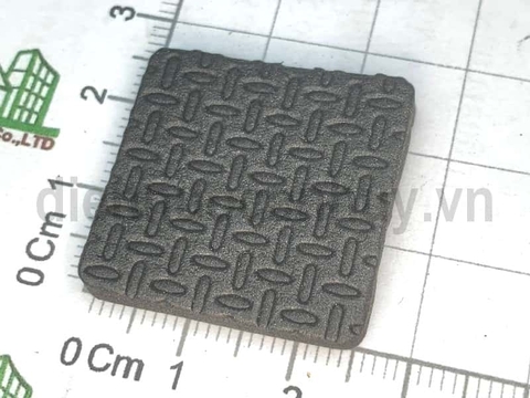 Miếng lót chân bàn, ghế  vuông 27x27mm 15 cái/vỉ