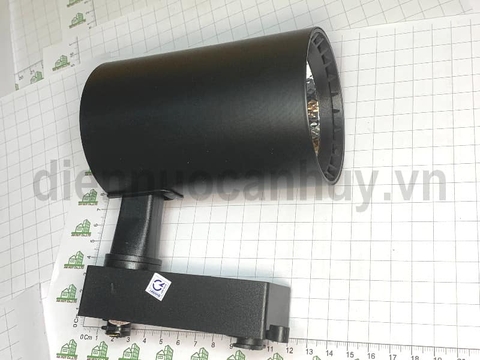 RD12-TT-04 đèn rọi 12W vỏ đen thấu kính ánh sáng trung tính