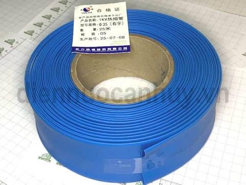 Ghen co nhiệt F35 xanh (25m/cuộn)