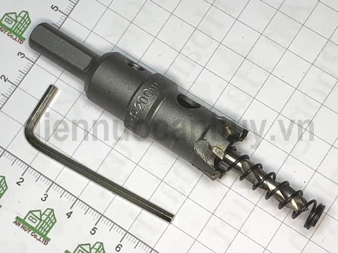 Z*041420200 - Mũi khoét đa năng 20 (sắt, thép, nhôm, inox) BERRY (15c/h) (150c/T) @ (15.12)