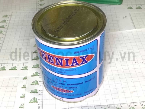 Keo dán đá hai thành phần Teeniax 0.8L Trắng
