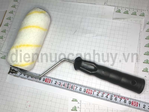 Con lăn sơn Deco Pro trắng thanh bình 15cm