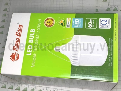 Bóng LED Bulb TR135NĐ1/60W E27 6500K