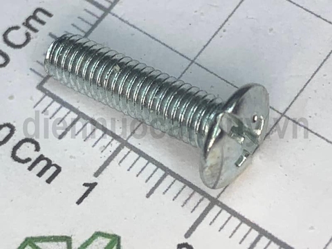 BL đầu côn 5x20 Bulong đầu bằng bake 4 cạnh