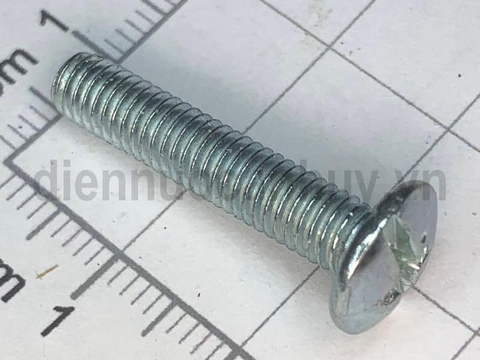 BL đầu côn 5x25 Bulong đầu bằng bake 4 cạnh