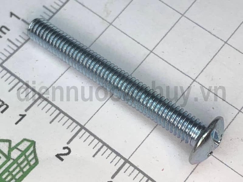 BL đầu côn 5x40 Bulong đầu bằng bake 4 cạnh