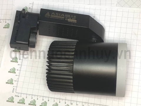 Đèn rọi 20W vỏ đen ánh sáng vàng Asia RD20-03
