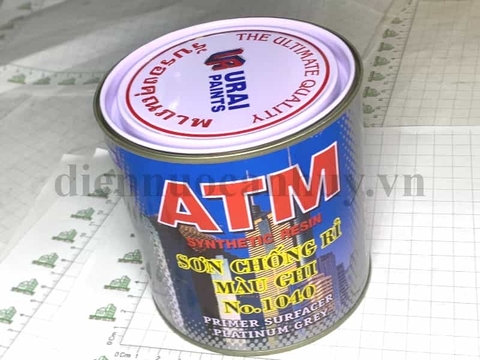 Sơn ATM 1040 thái chống rỉ ghi 0.8 lít (1 hộp/kg)