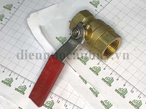 Van bi đồng tay gạt DN20 (ren 3/4 inch) dành cho ống PPR 25; pvc 27