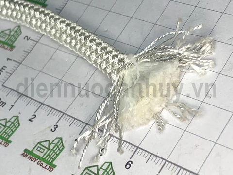 dây dù trắng tròn phi 8 (20m/kg)