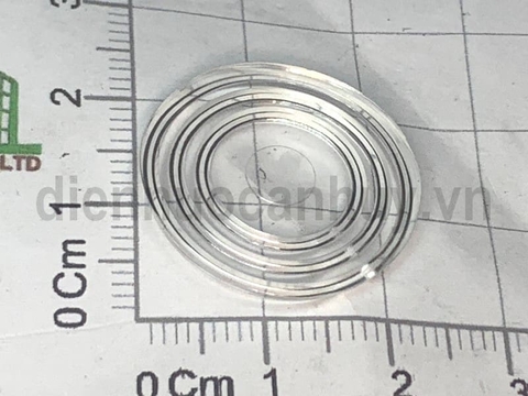 Tấm đệm kính cao su màu trắng trong D23