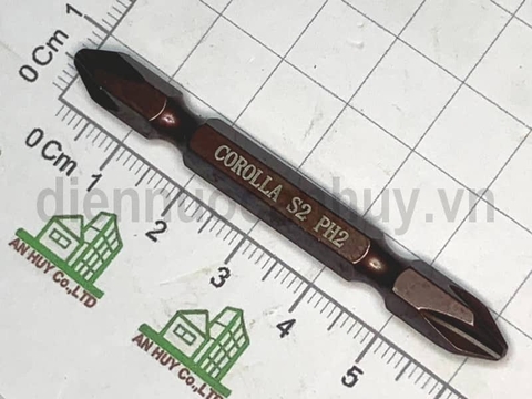 đầu bắn vít siêu cứng đỏ taiwan 65mm - corolla CB291565