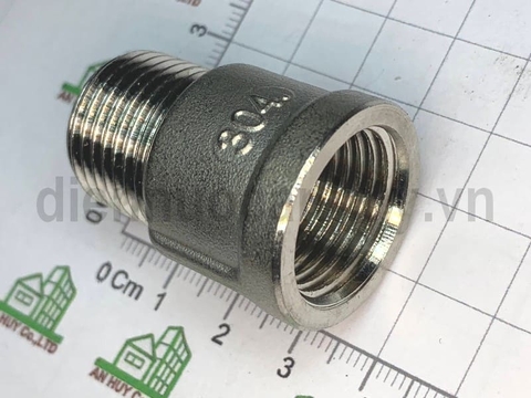 lơ inox 304 DN15 đúc xịn. Chuyên dùng cho công trình biển và chịu hóa chất