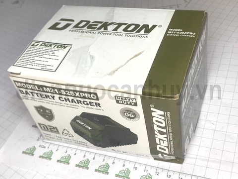 Củ sạc pin Dekton M21-S25XPRO