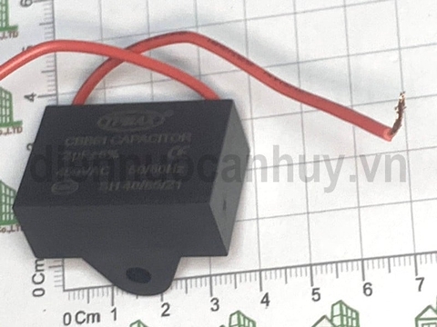 Tụ quạt dây TPmax CBB61 - 2uf