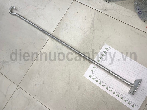 Móc quạt trần dài 85 phân - có đế dày 2.5mm