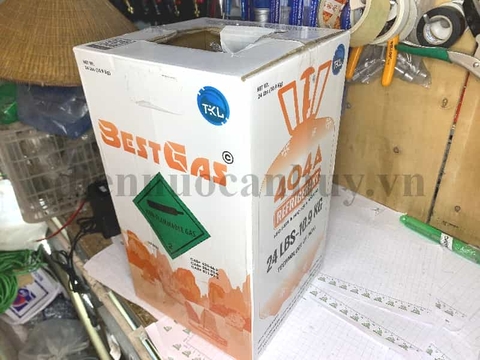 Gas máy lạnh điều hòa R404 10.9kg bestgas